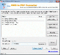 Any DWG to PDF Converter Standard