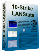 10-Strike LANState Pro. Лицензия на один компьютер, мониторинг 100 хостов