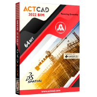 ActCAD 2022 BIM (Dongle Based License)
